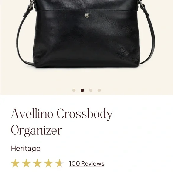 Patricia Nash brown leather Avellino crossbody bag/purse - Picture 12 of 13